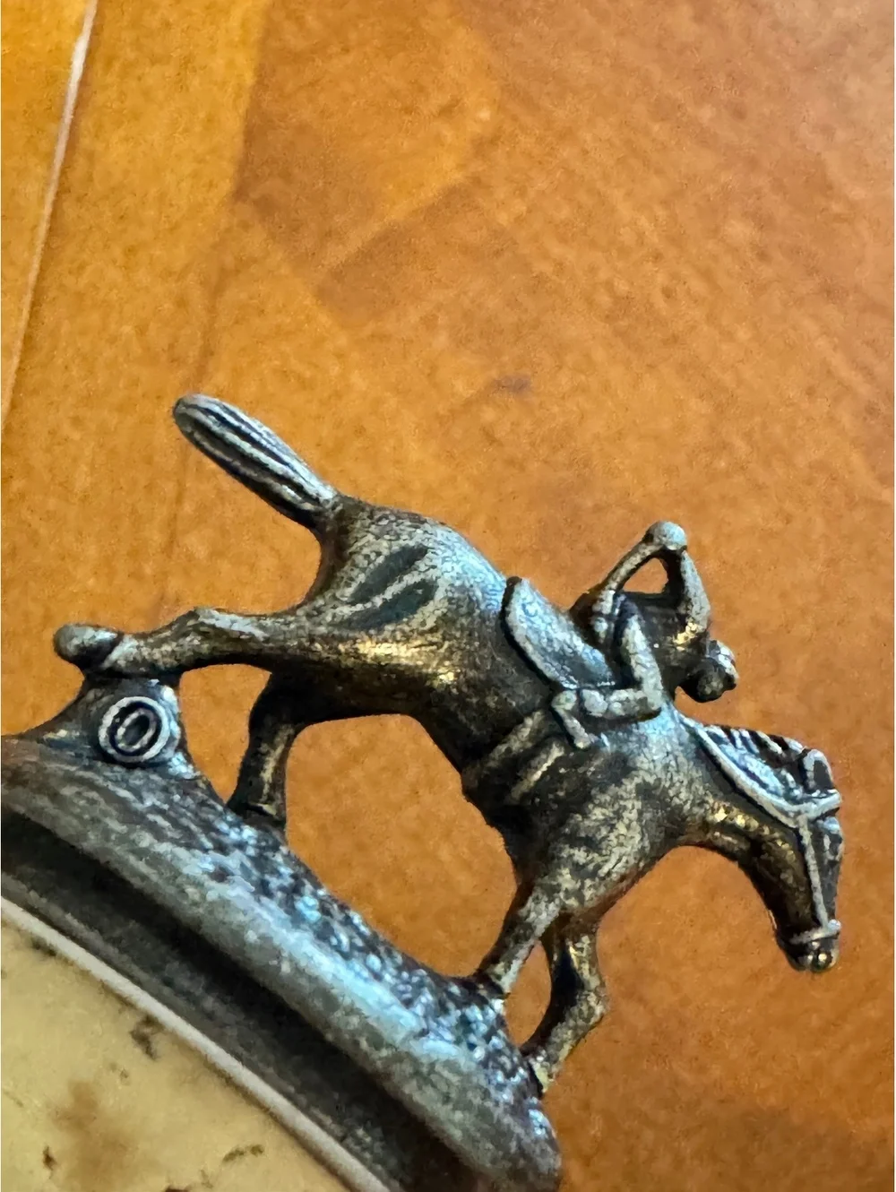 Blantons “O” Vintage Horse and Jockey Bottle Stopper